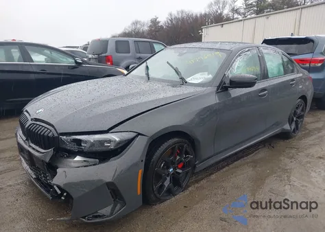 2025 BMW 3 Series 330I xDrive из США, поврежденный, VIN 3MW89CW03S8F10916